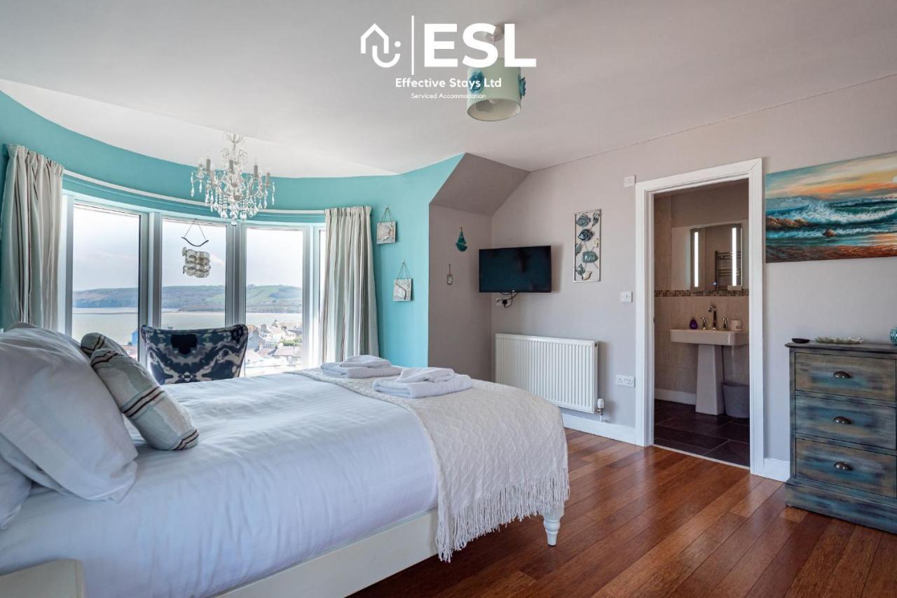 Beautiful En Suite 5 Bedroom Home With Sea Views New Quay  Ngoại thất bức ảnh