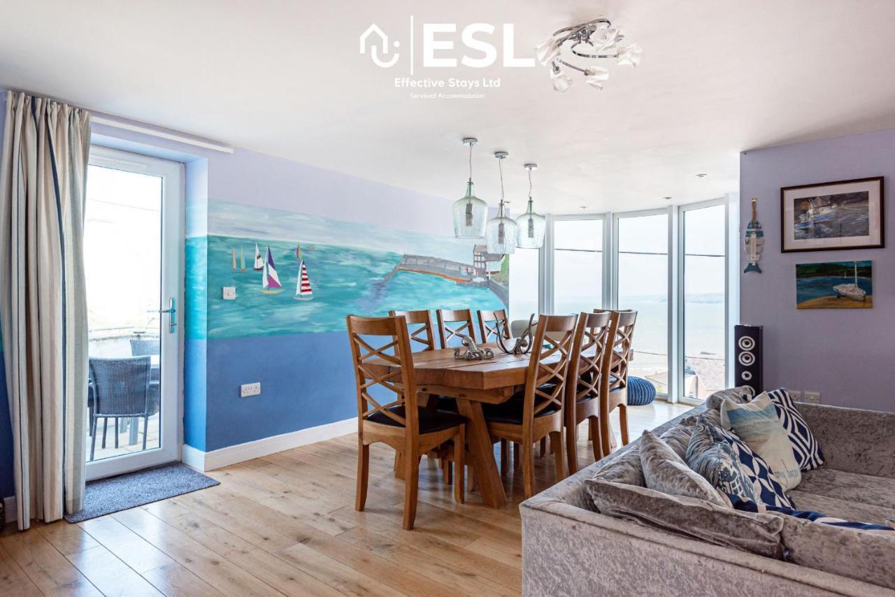 Beautiful En Suite 5 Bedroom Home With Sea Views New Quay  Ngoại thất bức ảnh