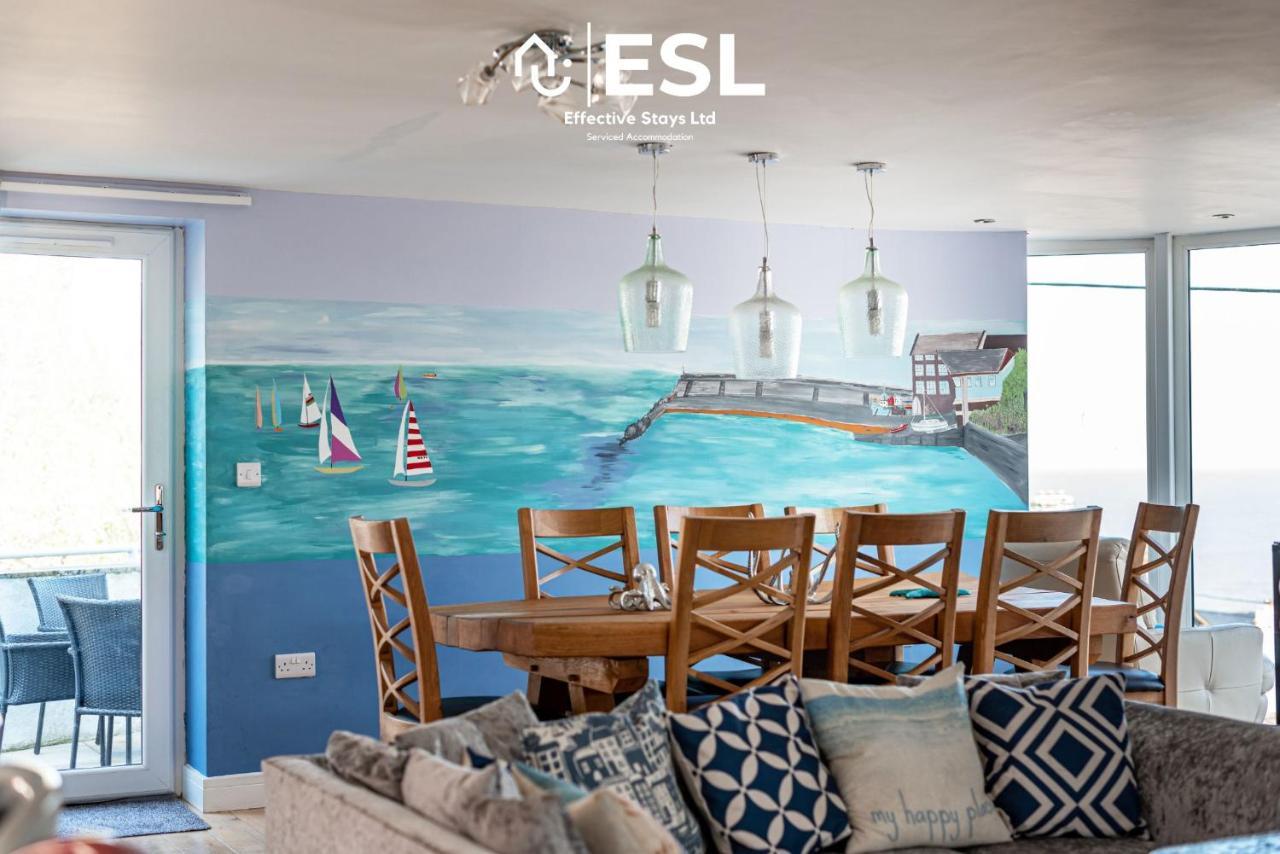 Beautiful En Suite 5 Bedroom Home With Sea Views New Quay  Ngoại thất bức ảnh